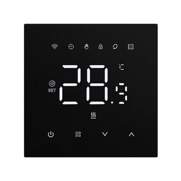 Thermostat Tuya Smart Home Electric Heating Warm Undeloor Gas Boiler Digital LED Temperatur Controller ,Temperature calibrating