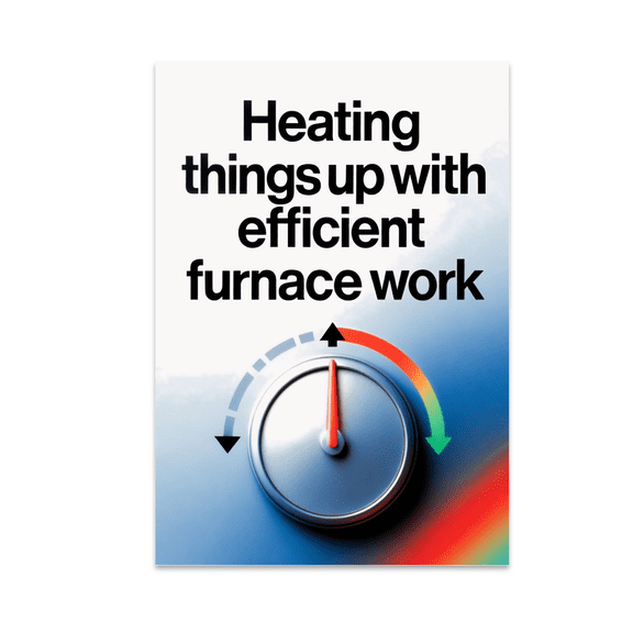 Thermostat Wall Decor - HVAC Enthusiast - 13x19 Poster Print