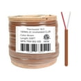 Thermostat Wire 18 Gauge Solid Copper CMR Heating HV Cable 500FT