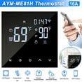 thumbnail image 1 of Thermostat for Home with Touchscreen Display, Programmable, Energy Saving, Wifi Wireless Home Room Sensor App Control, 1 of 11