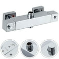 Thermostatic Exposed Bar Shower Mixer Valve Tap Chrome 12 Anti Drip