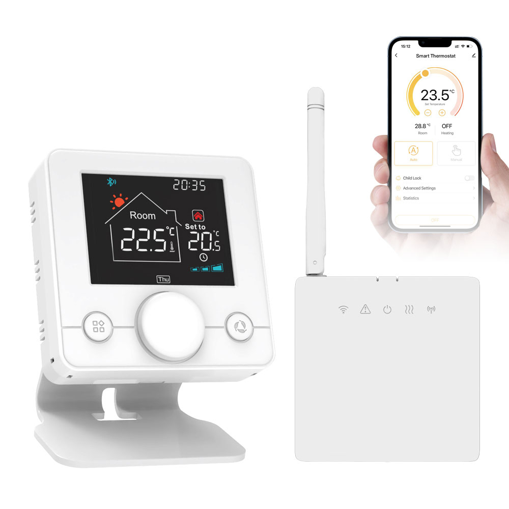 Thermostats,And Compatible Lock Compatible Voice Boiler Voice Temperature Compatible Wifi