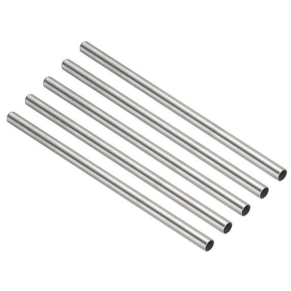 Thermowell Pipe Immersion Well 1/4" ID 9/32" OD 6" Stainless Steel 304 for Thermowell Brewing Thermometer 5 Pack