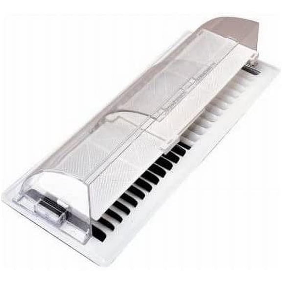 Thermwell Clear Plastic 10" to 14" Adjustable Length, Heat & Air Deflector for Vents