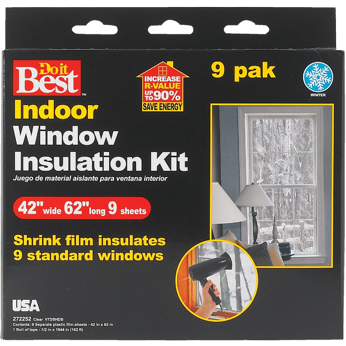 Thermwell Do it Best Shrink Film Window Kit