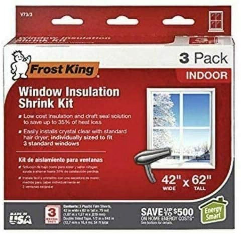 Thermwell Frost King Shrink Film Window Kit
