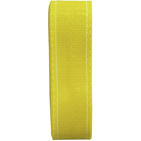Frost King Yellow Flat Webbing - Heavy-Gauge Polypropylene - 39 ft x 2.25 in