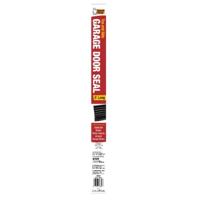 Thermwell Products GR9BK 3 in. x 9 ft. Garage Door Stripping - Black