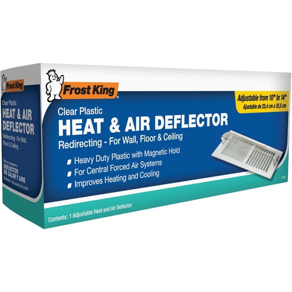 Thermwell Products Co.: 10-14 Inches Adj Air Deflector Hd5 -2Pk