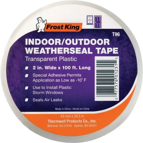 Thermwell Products Co. Do it Indoor/Outdoor Weatherseal Tape - Pack of 8