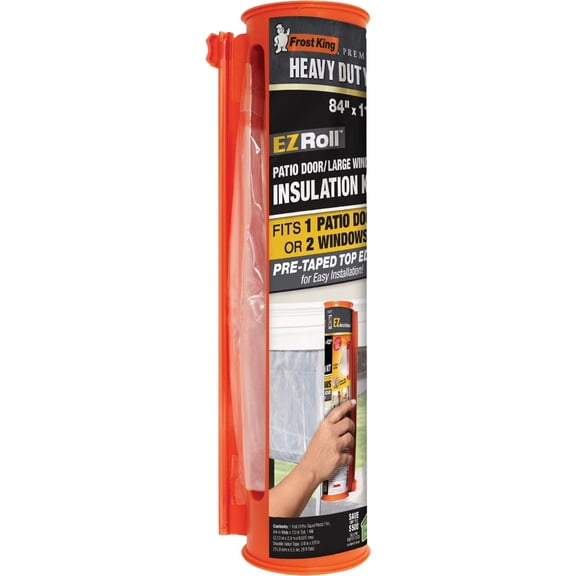 Thermwell Products Co. Frost King EZ Roll Premium Shrink Window Kit - Pack of 8