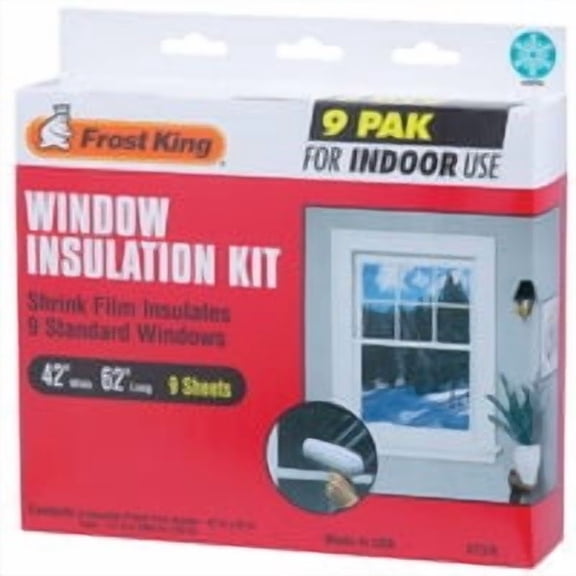 Thermwell Products Co. Frost King Indoor Shrink Film Window Kit - Pack of 24