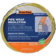 Thermwell Products SP42X/16 Fiberglass Pipe Wrap, 1x3x25-Feet by Thermwell