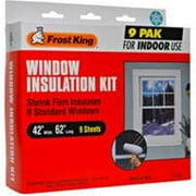 Thermwell Products V73-9H Window Kit Indoor - 42 x 62 In. - 162 Sq.Ft.