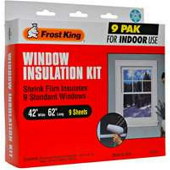 Thermwell Products V73-9H Window Kit Indoor - 42 x 62 In. - 162 Sq.Ft.