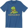 thumbnail image 1 of Thesaurus Going To School Birthday Dinosaur Cute Geek Nerd Men's Gift T-Shirt, 1 of 4