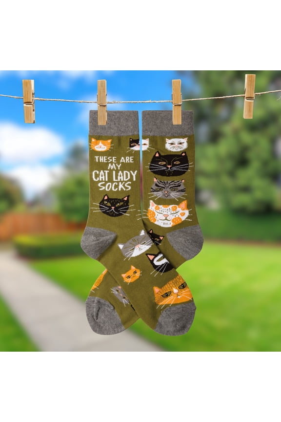 These Are My Cat Lady Socks | Cat Lovers | Unisex
