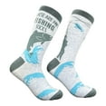 thumbnail image 1 of These Are My Fishing Socks Funny Sarcastic Fish Graphic Novelty Footwear For Men, 1 of 9