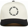 thumbnail image 1 of These Are The Good Old Days Hat, Retro Embroidered Quote Trucker Cap, Nostalgic Aesthetic Baseball Hat, Vintage-Inspired Cap for Women or Men, 1 of 5