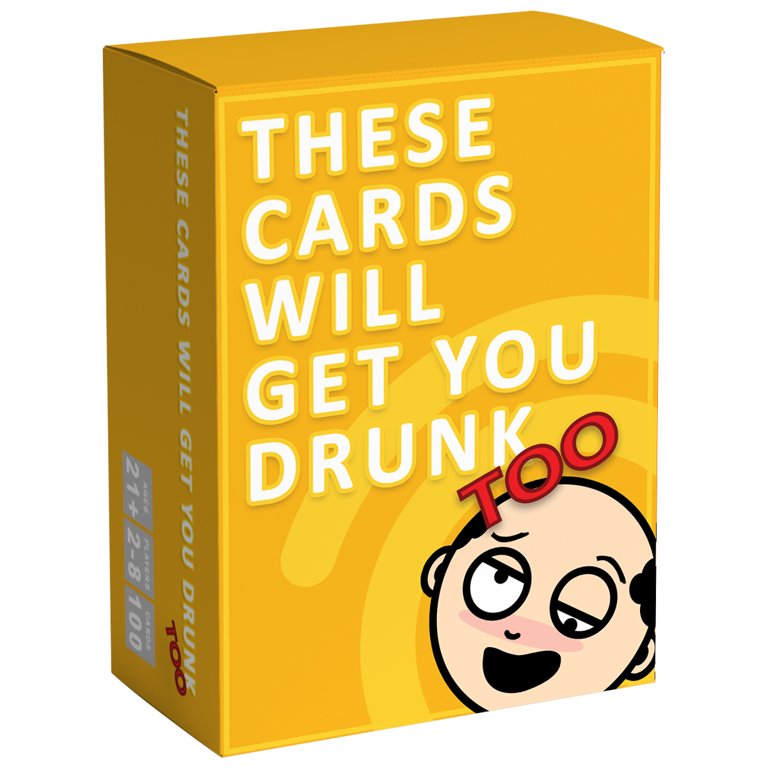 These Cards Will Get You Drunk Too [Expansion] - Fun Adult Drinking Game  for Parties - Walmart.com