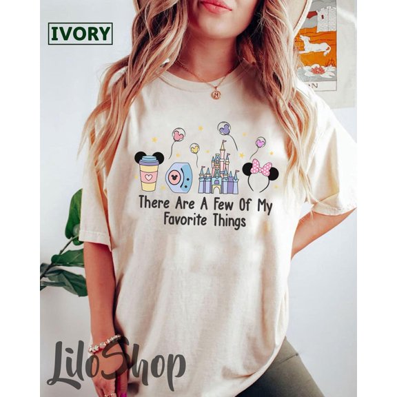 These are a Few of my Favorite Things Shirt, Mouse Balloons Shirt, Magical Castle Shirt, Magic Kingdom Family Trip Shirt TSHIRT All Size S-5XL