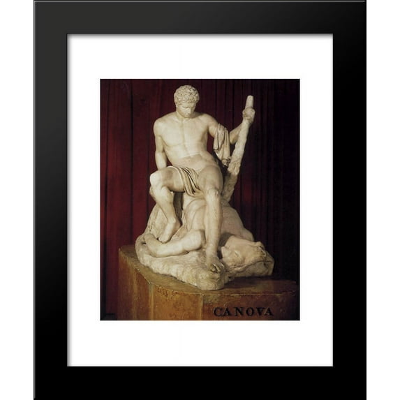 Theseus and the Minotaur 20x24 Framed Art Print by Antonio Canova