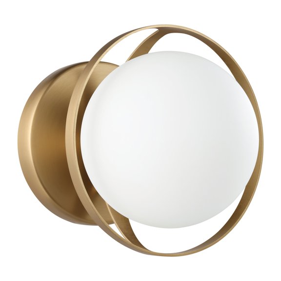 Thesis 206967A Parker 1 Light 6" Wide Bathroom Sconce - Gold