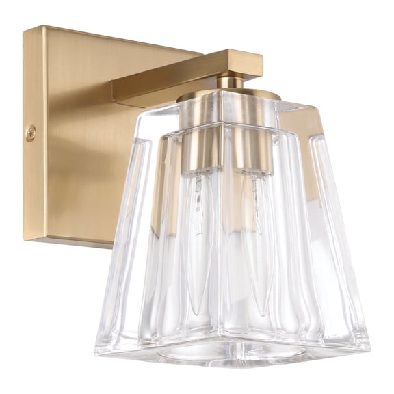 Thesis 206981A Valentin 1 Light 5" Wide Bathroom Sconce - Gold