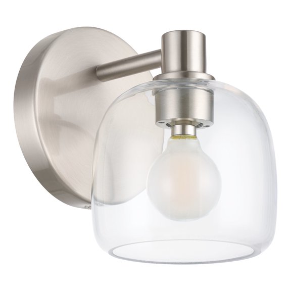 Thesis 207001A Valentina 1 Light 5" Wide Bathroom Sconce - Nickel