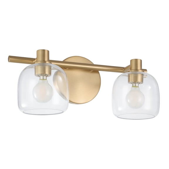 Thesis 207005A Valentina 2 Light 15" Wide Vanity Light - Gold