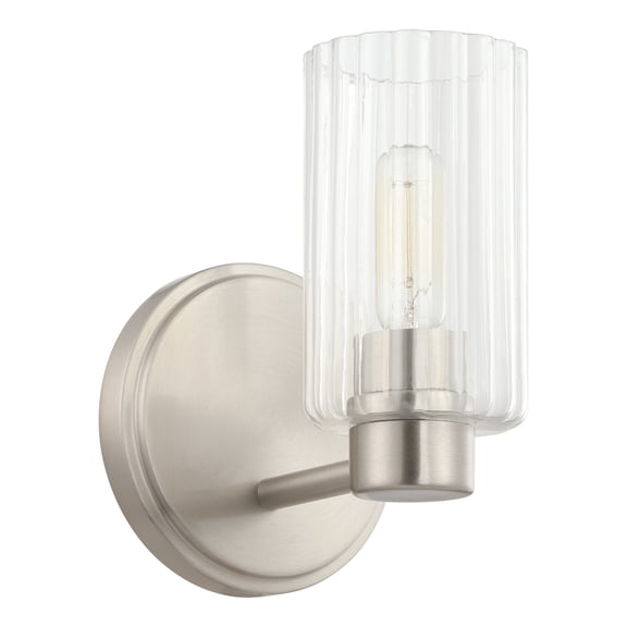 Thesis 207027A Bedminster 1 Light 5" Wide Bathroom Sconce - Nickel