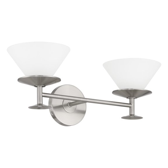 Thesis 207328A Tremolo 2 Light 20" Wide Vanity Light - Nickel