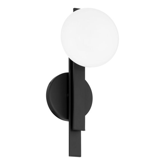 Thesis 207389A Julep 1 Light 15" Wide Vanity Light - Black