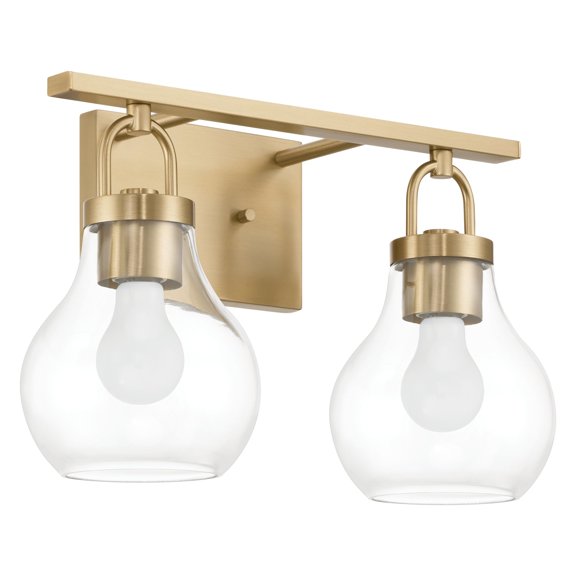 Thesis 207639A Mansfield 2 Light 16" Wide Vanity Light - Gold
