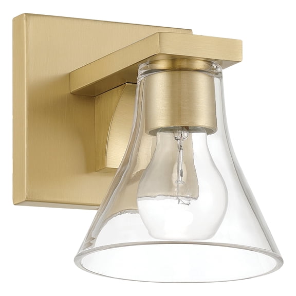 Thesis 207656A Gilford 1 Light 5" Wide Vanity Light - Gold