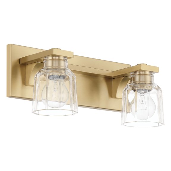 Thesis 207666A Dryden 2 Light 15" Wide Vanity Light - Gold