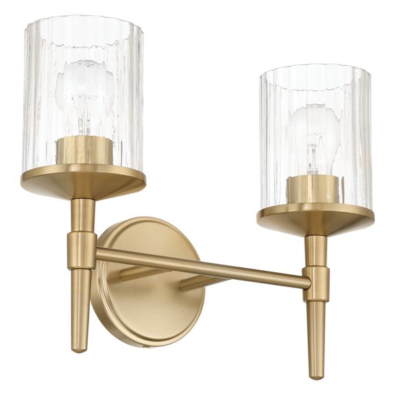Thesis 207693A Andrea 2 Light 15" Wide Vanity Light - Gold