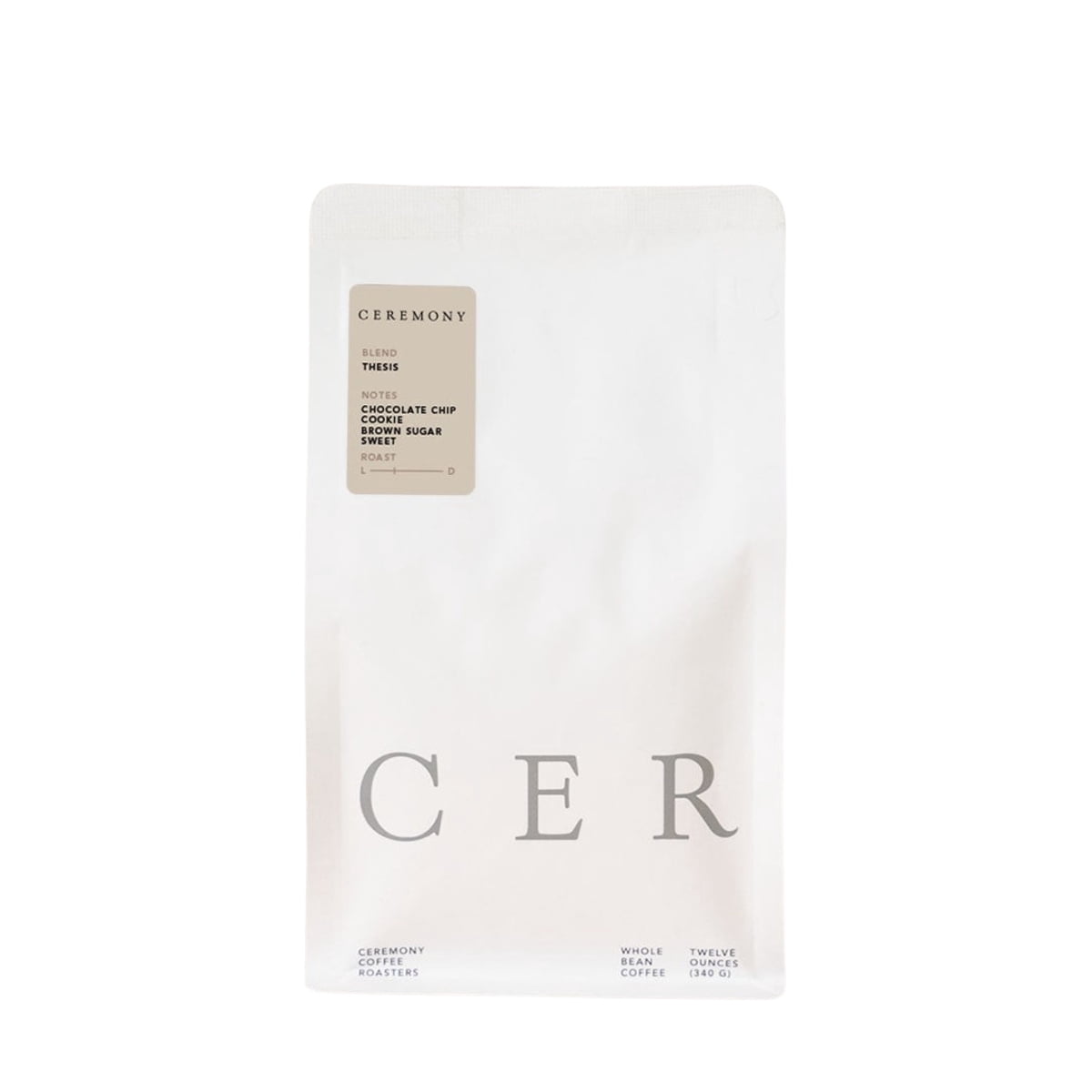 Thesis - Roasted by Ceremony Coffee Roasters - Whole Bean Coffee - 12oz Bag