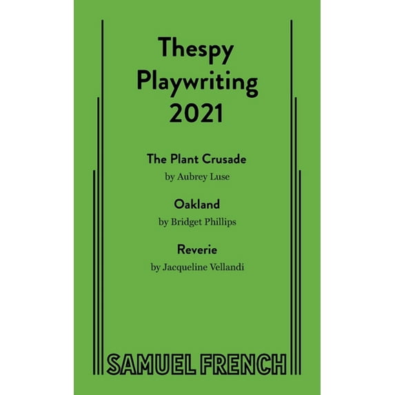 Thespy Playwriting 2021, (Paperback)