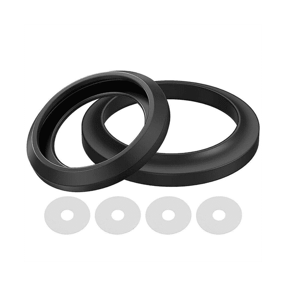 Thet- RV Toilet Seal Kit 34120-12524 Replacement for RV Toilet Parts, Black Rubber, for RV