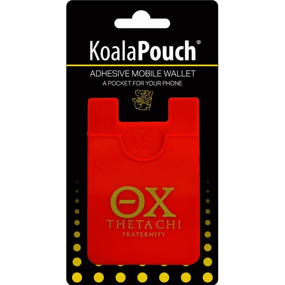 Theta Chi - Koala Pouch - Adhesive Cell Phone Wallet