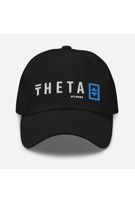 Theta Network Hat Theta Cap Theta Dad Hat Theta Network Baseball Hat Theta Baseball Cap Theta Crypto Hat Theta Crypto Dad Hat Theta Network (Black)
