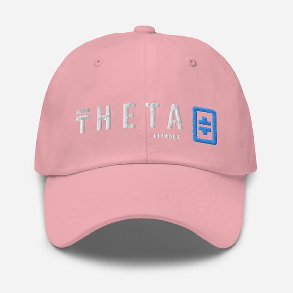 Theta Network Hat Theta Cap Theta Dad Hat Theta Network Baseball Hat Theta Baseball Cap Theta Crypto Hat Theta Crypto Dad Hat Theta Network (Pink)