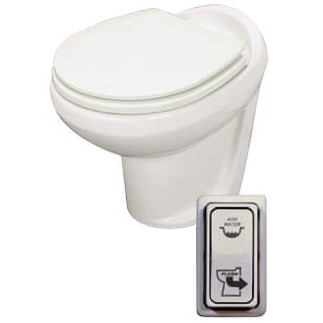 Thetford 38486 White 12V Low Profile Tecma Easyfit Eco Permanent Marine