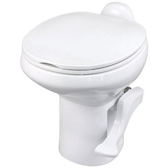 1 pack-Thetford 42058 Aqua Magic Style II High Profile Ceramic RV Toilet Without Water Saver - White
