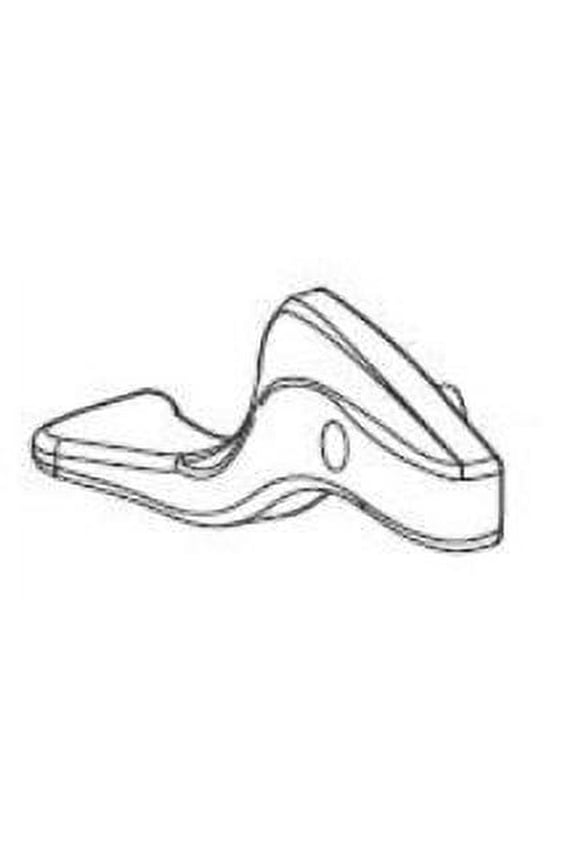 42078 RV Style II Low Toilet Pedal White
