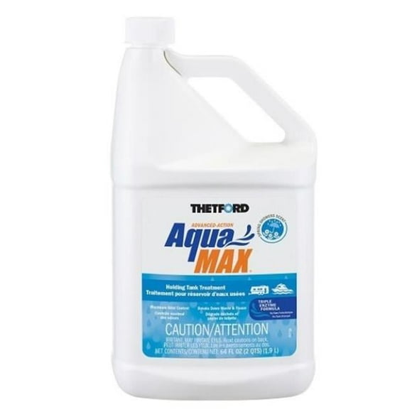 Thetford 96636 64 oz AquaMax Waste Holding Tank Treatment Bottle - Spring Shower