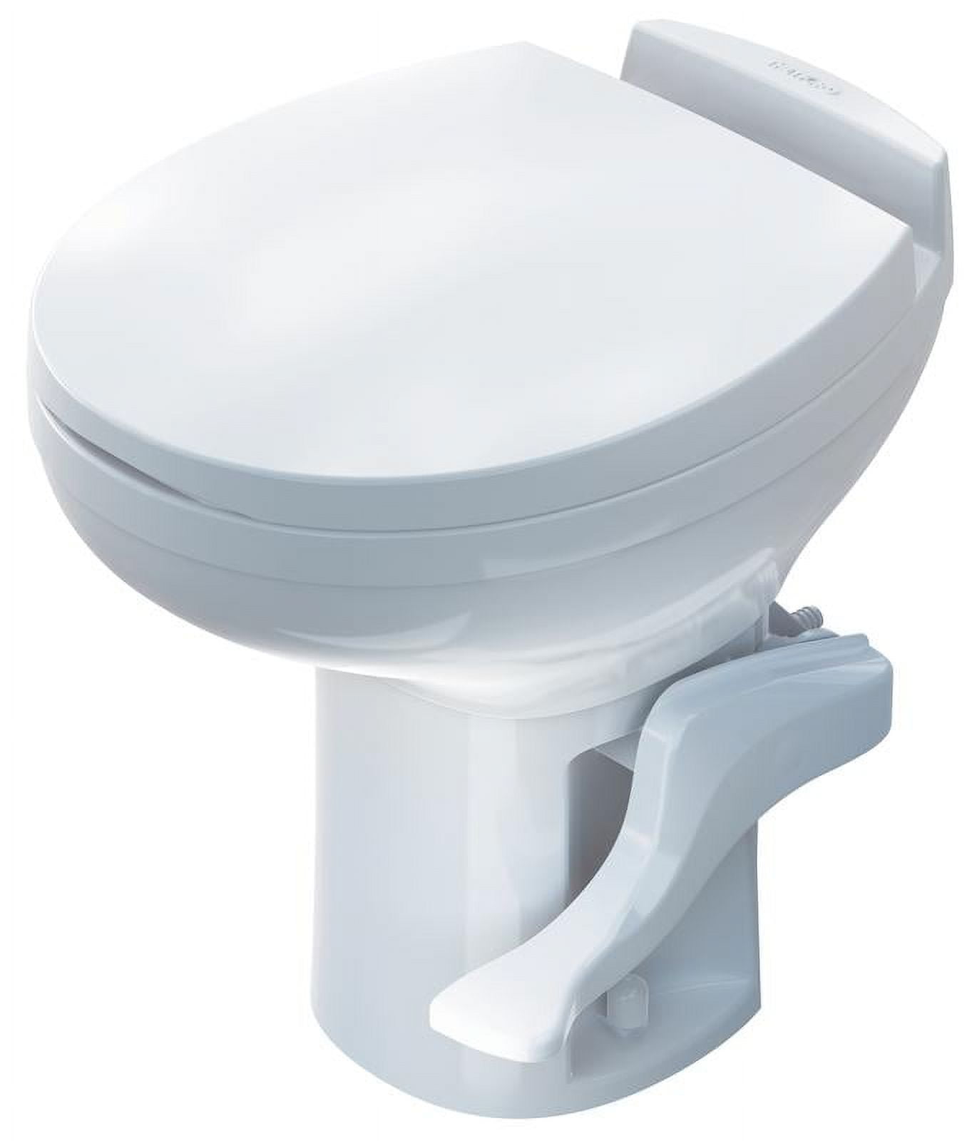Thetford Aqua-Magic Residence RV Toilet, High, Round, White, 42169