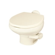 Thetford Aqua-Magic Style II RV Toilet, Low, Bone, 42063,12.1"x20"x15"