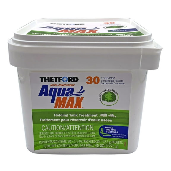 Thetford AquaMAX® Summer Cypress 30 Ct Toss-Ins Holding Tank Treatment